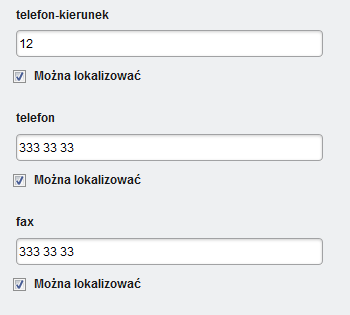 Pole formularza nazwane www wypełniamy adresem strony WWW (bez http://) naszej jednostki. W polu oznaczonym jako e-mail podajemy adres e-mail służący do bezpośredniego kontaktu z naszą jednostką.