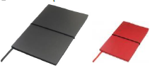 E Rozmiar: (A5) Materiał: Ekoskóra, papier chamois, 80 kartek w linie lub kratkę Okładka miękka.