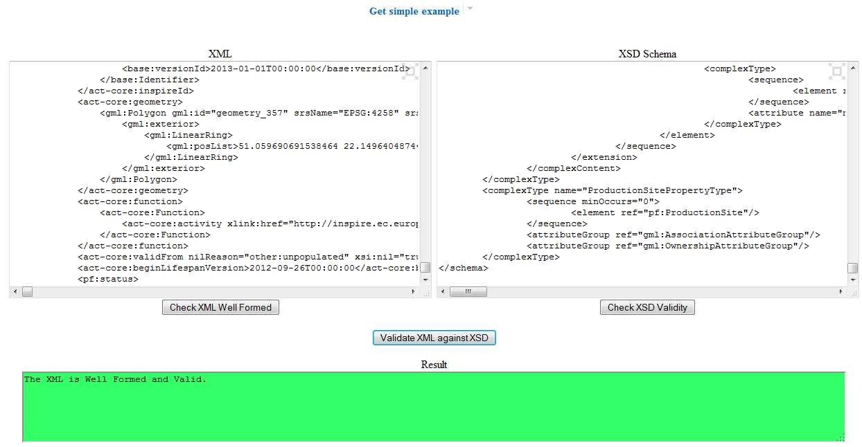 Proszę sprawdzić poprawność struktury pliku przyciskiem Check XML Well Formed.