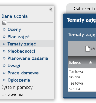 dopiero po najechaniu myszką w lewą część ekranu.(c). Aby zablokować ukryte menu, należy ponownie kliknąć na ikonę szpilki.