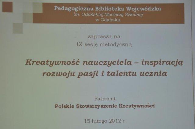 Sesje metodyczne dla nauczycieli - propagują dobre praktyki w pracy