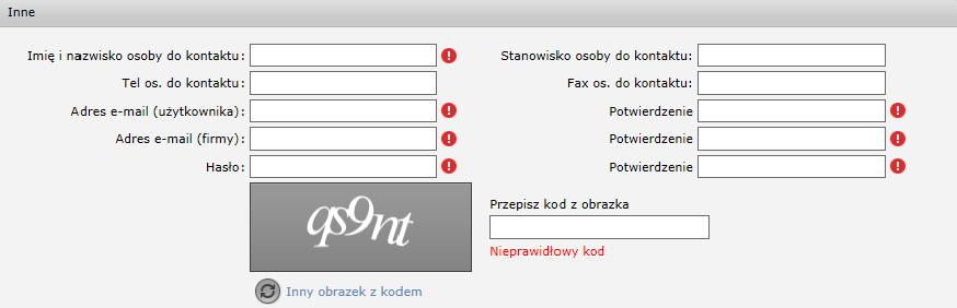 Akceptacja Regulaminu Jeśli wszystkie obowiązkowe pola zostały wypełnione i zaakceptowałeś warunki korzystania ze strony internetowej, regulamin KDPW pre-lou oraz zgodę na przetwarzanie i