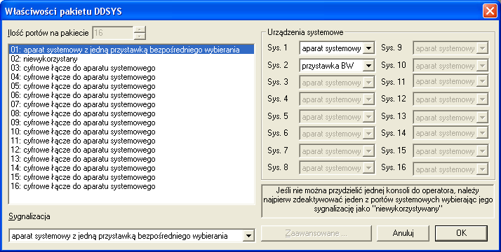 3.5.4.4.4.Właściwości pakietu DASPHn Pakiety DASPH8 i DASPH4 przewidziane są wyłącznie do pracy z hybrydowymi aparatami systemowymi.