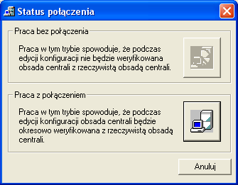 3.2.9.System 3.2.9.1.Status połączenia Polecenie otwiera okno Status połączenia.