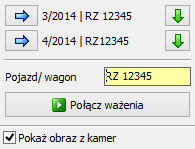 5.3 Tranzyt Tranzyt jest tabelą, która zawiera listę pojazdów/wagonów dla których wykonano pierwsze ważenie (w przypadku wagi samochodowej są to samochody, które wjechały na teren zakładu), czyli