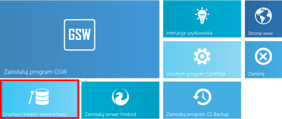 6. Konfiguracja programu Dostęp do konfiguracji programu mają jedynie operatorzy z kontami Administratorów programu GSW.