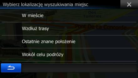 3.1.2.4 Wyszukiwanie miejsca użyteczności publicznej wg nazwy Istnieje możliwość wyszukania miejsc użyteczności publicznej według nazw.