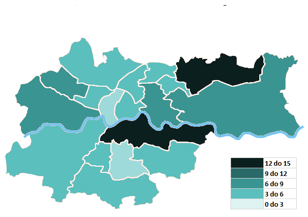 że jest to w większym stopniu wyraz jednostkowej aktywności pojedynczych osób, a nie wyraz mniejszej lub większej aktywności społeczności danej dzielnicy.