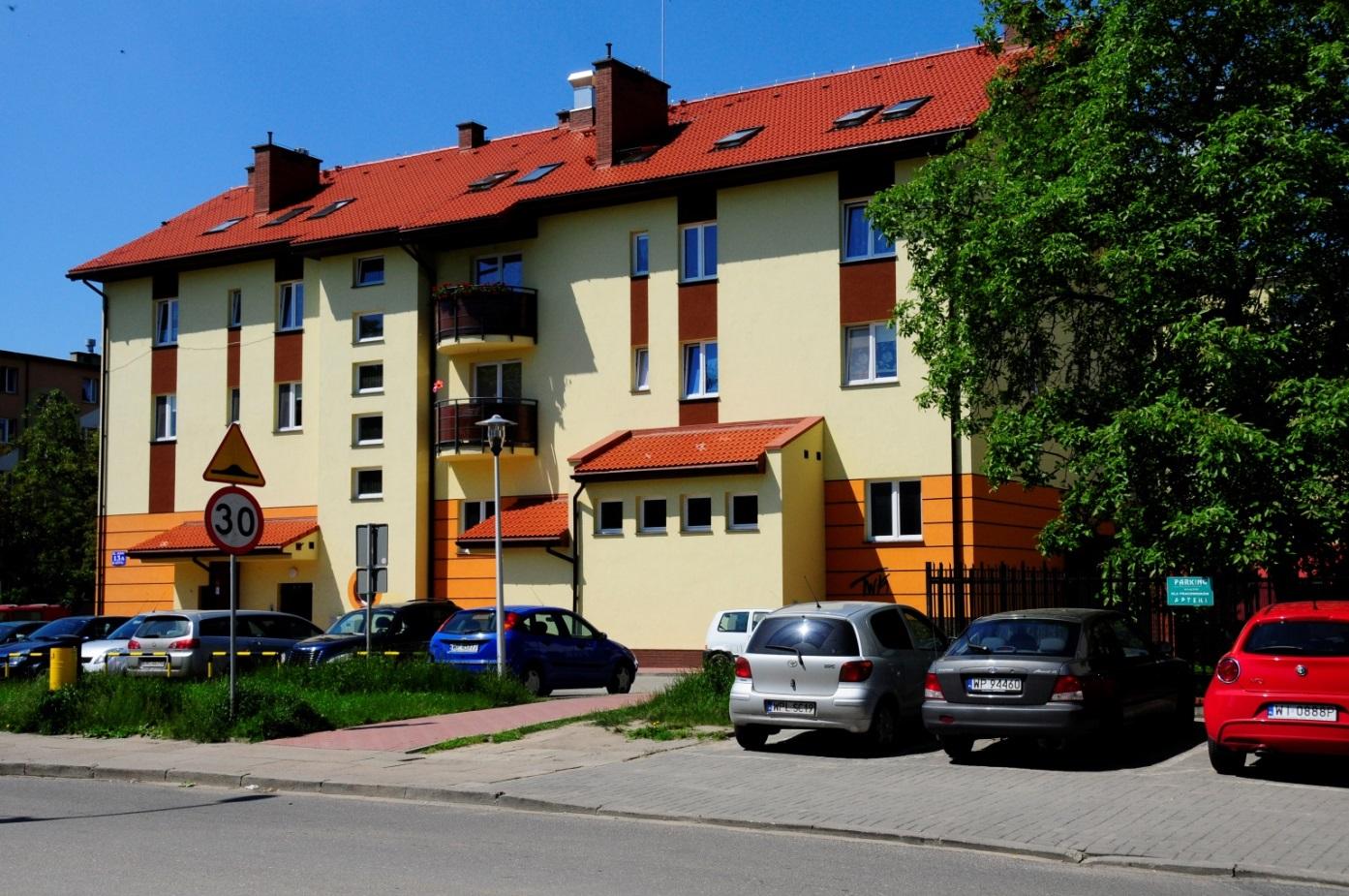 Budynek wielorodzinny mieszkalny przy ul.