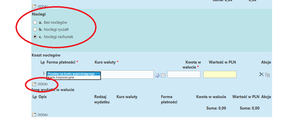 Noclegi W razie nieprzedłożenia rachunku za nocleg, pracownikowi przysługuje ryczałt w wysokości 25% limitu za nocleg wg tabeli stanowiącej załącznik do rozporządzenia Ministra Pracy i Polityki