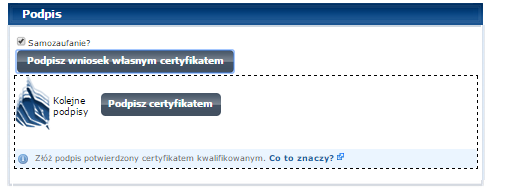 Rysunek 13 Rysunek 14 Krok 5: System sprawdza dostępność podpisu przy pomocy certyfikatu