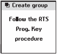 PROGRAMOWANIE GRUP STEROWANIA Jest dostępne z poziomu System>Groups>Pair Umożliwia dodawanie, zmiany lub kasowanie grup sterowania.