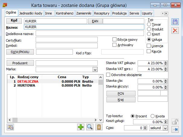 4.4. Producenci Do każdego towaru