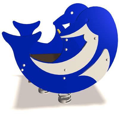 5. Bujak dla 6 dzieci Delfin -duży. Proponowane urządzenie DIPPY THE DOLPHIN/PROLUDIC nr J981 Wiek: 2 12 lat Wysokośd upadku: 0,51 m Strefa bezpieczeostwa: 3,64 x 3,09 m Wymiary urządzenia: wys.