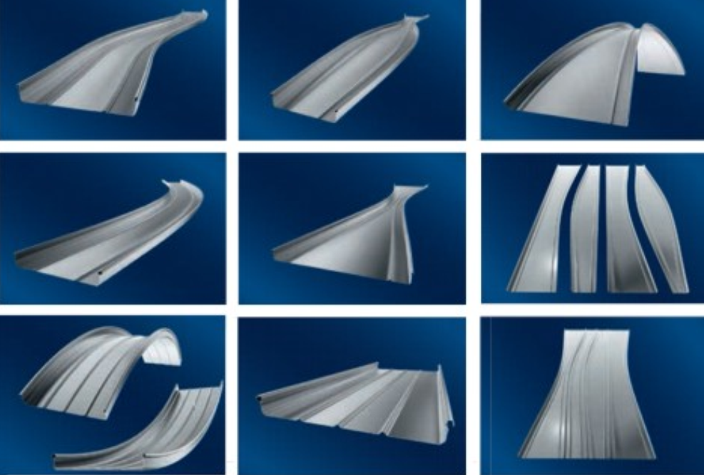528 P. Żwirek 384EJ y qz f z 2,34N / m, (1) 4 5L gdzie: E = 70 GPa - moduł sprężystości aluminium J y = 1094cm 4 - moment bezwładności panela (grubość materiału t=0,9mm) z rys.