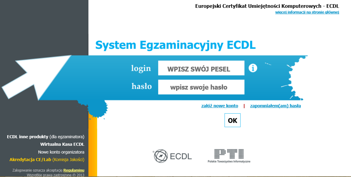 Jeden system informatyczny Polskie Biuro ECDL Koordynator Regionalny