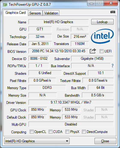 GPU-Z 91