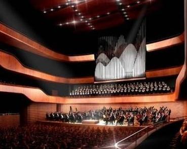 SIEDZIBA ORKIESTRY SYMFONICZNEJ Siedziba Orkiestry Symfonicznej: wartość projektu to 265 mln PLN, w tym