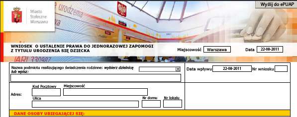 Stosowanie profilu zaufanego przez