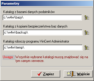 Po określeniu serwera w celu uruchomienia programu należy wpisać hasło administratora (domyślne hasło to: masterkey) i wybrać przycisk 'Uruchom'.