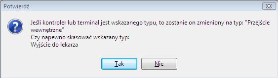 W tym oknie należy podać kod trybu i jego nazwę. Można również określić komunikat LCD dla kontrolerów wyposażonych w wyświetlacz LCD.