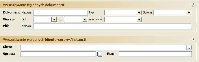 1. Klienci Co nowego w systemie Kancelaris 3.32 STD/3.42 PLUS Dodano kolumnę prowadzący klienta do wyszukiwania 2.