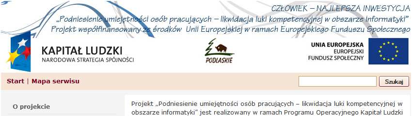 Strona projektu http://www.