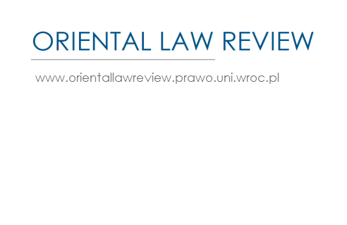 WYDAWANE CZASOPISMA Pracownia Badań Praw Orientalnych wydaje aktualnie dwa czasopisma: punktowany na liście MNiSW recenzowany rocznik Wrocławskie Studia Erazmiańskie oraz recenzowany kwartalnik