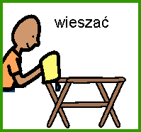 Płuczemy materiał. Wieszamy materiały.