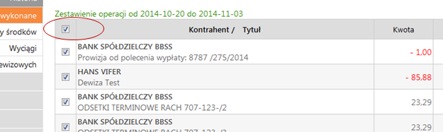 Przed ostatnim terminem płatności zlecenia stałego wysyłany jest do klienta komunikat o kończącym się zleceniu okresowym.