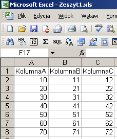 Informator Techniczny nr 112 23-07-2009 INFORMATOR TECHNICZNY WONDERWARE Odczytywanie danych z arkusza Excel za pomocą zapytań SQL do aplikacji InTouch Odczytywanie danych z arkusza Excel za pomocą