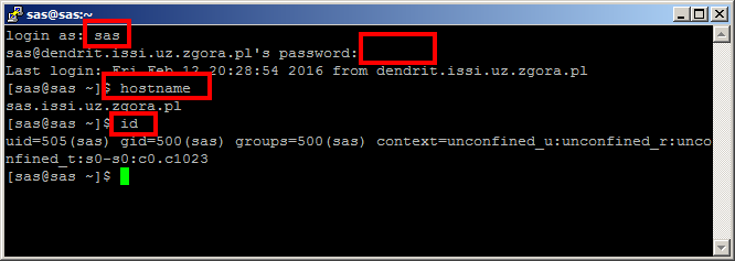 4. W pliku o nazwie hosts (standardowa likalizacja: c:\windows\system32\drivers\etc) należy dopisać linię: 127.0.0.1 sas.issi.uz.zgora.