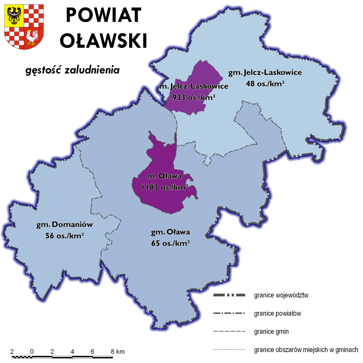Kluczowymi czynnikami kształtującymi potrzeby przewozowe mieszkańców powiatu oławskiego są funkcje pełnione przez dwa największe ośrodki miejskie w regionie, czyli miasta Oława i Jelcz-Laskowice.