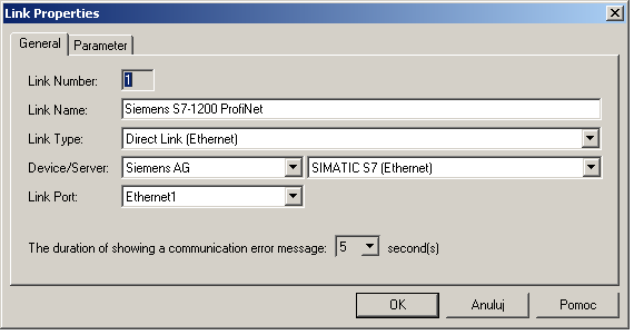 NR: 9 Informator techniczny ASTRAADA HMI Panel Komunikacja pomiędzy panelem Astraada HMI Panel i sterownikiem Siemens S7-1200 w sieci ProfiNet Panele operatorskie Astraada HMI Panel wyposażone w port