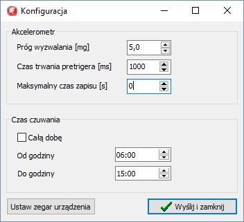 5 / 23 Wybrać port COM z listy rozwijalnej do jakiego podłączone jest urządzenie.