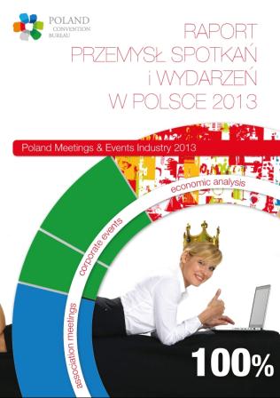 Raport Przemysł spotkań i wydarzeń w Polsce - Poland Meetings and Events Industry Report ukazuje się corocznie od 2010 roku prezentuje liczbę i rozmiary spotkań i wydarzeń organizowanych na terenie