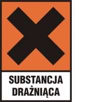 przemyć natychmiast duŝą ilością wody i zasięgnąć porady lekarza S 37/39 nosić odpowiednie rękawice ochronne i okulary lub ochronę twarzy S 46 w razie połknięcia niezwłocznie zasięgnij porady lekarza