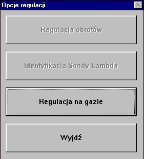 Zakoczenie procesu sygnalizuje okno: Po ustawieniu typu układu zapłonowego i odczytaniu typu sondy lambda moemy przej do programowania na gazie. W tym celu : 1.