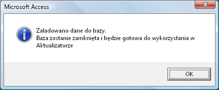 3. Użytkownik wskazuje przeglądarce www lokalizację w której zostanie zapisany plik ZIP zawierający bazę MS Access. Ekran 3. Zapisywanie pliku ZIP zawierającego bazę MS Access 4.