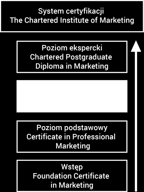 4. Czym różni się program Diploma in Professional Marketing (DM) od innych programów w systemie certyfikacji CIM?