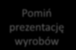 Prezentacja wyrobów spółki