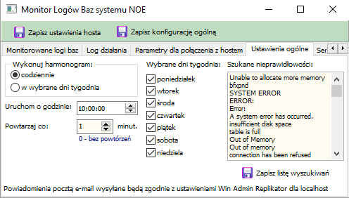 3. podania danych niezbędnych do połączenia protokołem FTP/SSH: a) adresu IP serwera, b) użytkownika i hasła dane zostaną zapisane w formie zaszyfrowanej, c) zaznaczenia opcji wykonaj dla danego