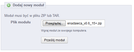 OPIS Moduł Enadawca Integracja, został stworzony dla wszystkich, którzy chcą zautomatyzować proces nadawania przesyłek za pomocą Poczty Polskiej i sklepu opartego na platformie Prestashop.