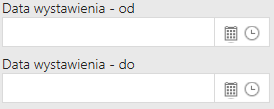 [Typy obiegów] rozwijalna lista ze zdefiniowanymi schematami obiegów dokumentów. Schematy definiowane są przez operatorów z uprawnieniami administratora w sekcji Obiegi dokumentów.