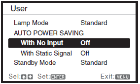 6 Łatwe konfigurowanie trybu oszczędzania energii Przycisk ECO MODE Można łatwo skonfigurować tryb oszczędzania energii.