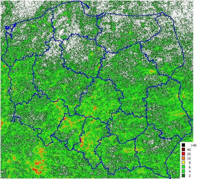 a poziomu rzeczywistego bezpieczeństwa przy wybranych poziomach ochrony, co można zauważyć w tablicy 1. 51,5 o 2 b 1 51,5 o Rys. 6.