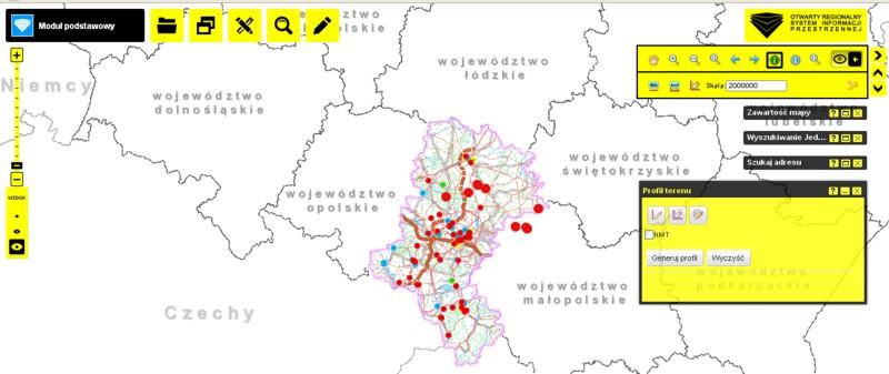 Rys. 5 Widok aplikacji dla słabo widzących Rys.