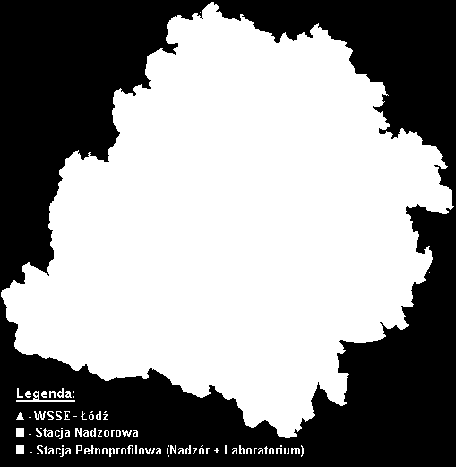 5 PAŃSTWOWA INSPEKCJA SANITARNA WOJEWÓDZTWA ŁÓDZKIEGO Województwo łódzkie, leżące w geometrycznym centrum Polski, miało i nadal ma ogromne znaczenie dla jego rozwoju gospodarczego.