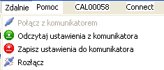5. Polączenie z komunikatorem 6.