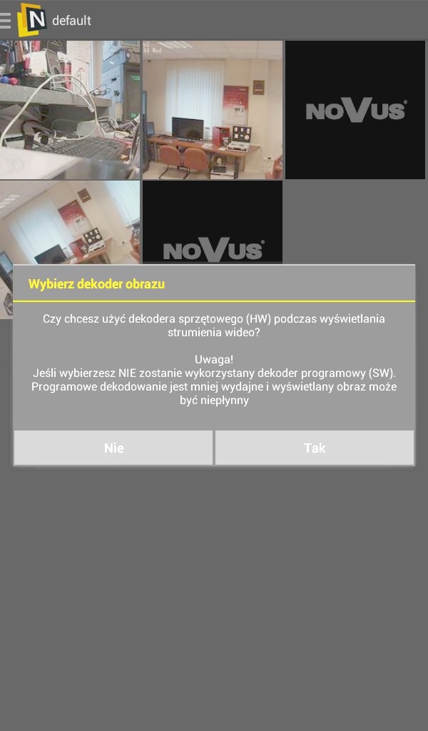 Oprogramowanie klienckie na urządzenia mobilne dla NMS Serwer OBSŁUGA OPROGRAMOWANIA 3. INSTALACJA Oprogramowanie NMS Mobile jest dostępne na stronach z oprogramowaniem Sklep Play.